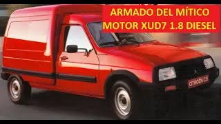 XUD7 CITROEN C15 ARMADO MOTOR Diesel 1.8 Peugeot 205 309 405 N°4