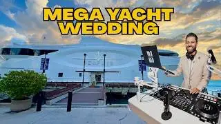 DJing a Mega Yacht Wedding on the Seafair in Miami | Full Destination Vlog