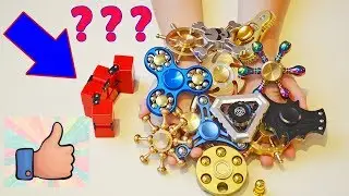 Самые крутые СПИННЕРЫ! Пополнила коллекцию СПИННЕРОВ и НОВЫЙ fidget Infinity cube Топ Обзор!