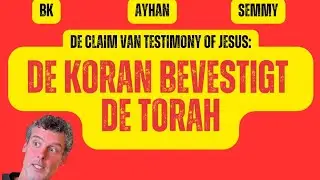 Een inhoudelijke weerlegging op Testimony Of Jesus: De koran bevestigt de Torah