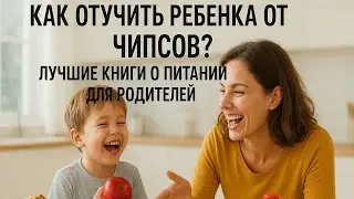 Как отучить ребенка от чипсов? Лучшие книги о питании для родителей.