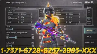 New Update 4.2 Best Sensitivity Code +Control Settings Pubg Mobile/BgmiSensitivity 2025