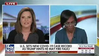Fox News host confronts Trump adviser with record COVID-19 spike