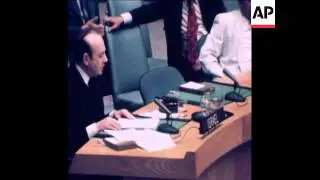 SYND 14-8-73 LEBANESE AMBASSADOR ADDRESSES UN ON ISRAEL