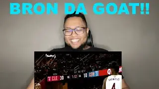 THE UNDENIABLE GOAT!!! LeBron James - The Chosen One Reaction