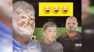 تحدي علبة الموية بين عدي وحداد. النهاية 😂😂😂