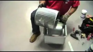 Pull and Clean on a Blower Wheel (Blower Housing) (step 3-7)
