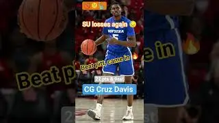Syracuse FAFO about Cruz Davis #basketball #nba #hofstra #kiyan #247sports #ACC #Duke #nike #espn