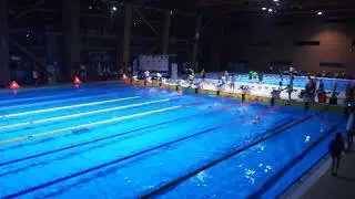 Eliza Diamandescu,  aur la 100 m fluture,  1.13.31 sec Cupa Andrei Nicolescu 2018