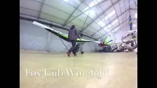 Flylight Fox Cub Wing Folding