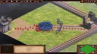 Age Of Empires II: Definitive Edition - Elite Teutonic Knight Vs Elite Longbowman