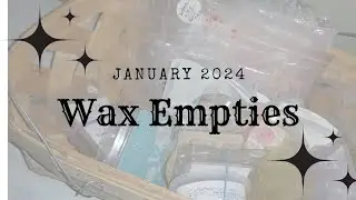 Wax Empties | Scentsy & Vendor | Jan. 2024 | Part 2