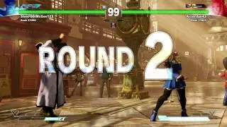 STREET FIGHTER V M. Bison VS Karin.