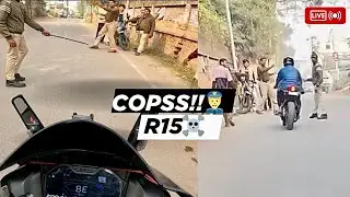 Aaj to bach gaye.........🤯😂 #police - Rahul fits vlog