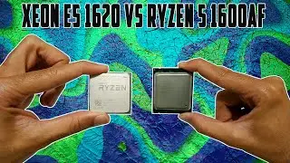 Xeon E5 1620 (I7 3770) VS Ryzen 1600AF (R5 2600) - RTX 2060