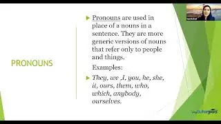 Parts of Speech and Word Categories