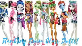 Ranking Every Monster High Swim Class Doll!