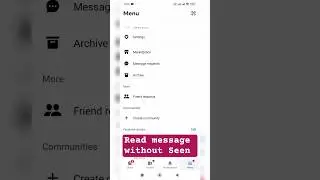 How to Read Messenger Messages without Seen 2025. #messanger #facebook #meta #viralvideo