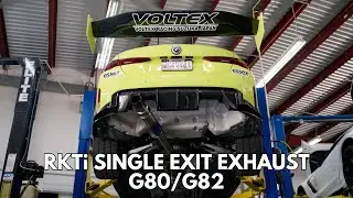 RK Titanium Single Exit Exhaust for BMW G80/G82 M4 & M4 Competition Exhaust