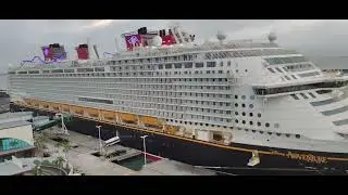 Disney Adventure arrived at Port Canaveral 