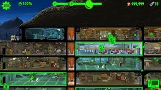 Fallout Shelter- Attacked by extremely Weak Zetan/Aliens...Yet again