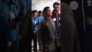National Cricket Team return to Nepal #cricket #cricketteam #sandeeplamichane #canadanepal