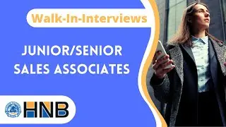 HNB Bank Job Vacancies 2022- Junior/Senior Sales Associates| Job vacancies in Sri Lanka 2022