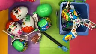 CHUPA CHUPS  SURPRISE TOYS, KINDER SURPRISE EGGS, ASMR, A LOT OF SURPRISE TOYS OPENING