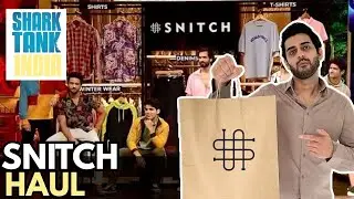 Buying Shark Tank Brand SNITCH Clothes To See It&rsquo;s Reality | SNITCH Haul