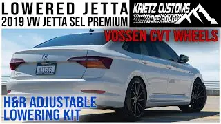 LOWERED 2019 Volkswagon Jetta SEL Premium│ Krietz Customs