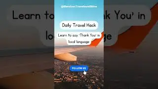 Travel Cultural Tips #travel