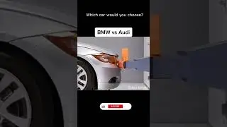 Bmw vs Audi Crash Test #shorts