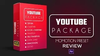 Youtube Package for After Effects (Review)