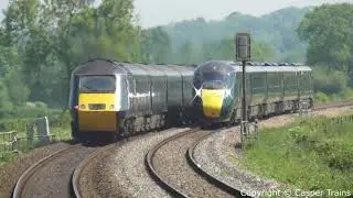 Trains at Tiverton Parkway