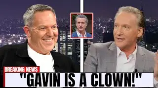 Greg Gutfeld & Bill Maher DESTROY Gavin Newsom On Live TV