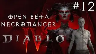 Diablo IV Open Beta - Random Exploring - Necromancer Gameplay - Part 12