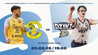 BC Dubrava vs Dziki Warszawa |  Feb 3, 2026, 7:00 PM | ENBLeague 2025/26