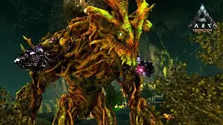全てを破壊する木の巨人『フォレストタイタン』を倒せ！ARK Extinction - ゆっくり実況 #14【アーク エクスティンクション】