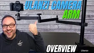 Ulanzi Camera Desk Mount Stand Overview - Overhead Camera Arm