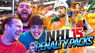 NHL 15 Penalty Packs Challenge! #1 - AIR SOFT BUTT HOLE (Crazy Challenges)