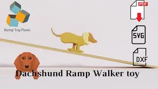 DIY Dog Ramp toy patterns and vectors