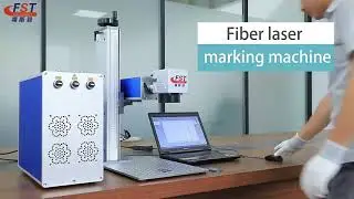 20W Split Fiber Laser Marking Machine New Air Cooling Marker for Metal & Jewelry Engraving