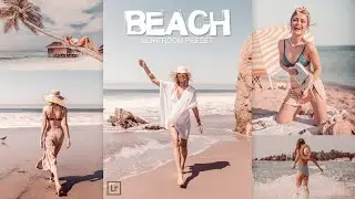 BEACH Preset - Lightroom Presets | Lightroom Beach Presets | Light And Airy Presets | Summer Preset