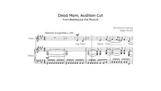 Dead Mom Audition Cut Accompaniment