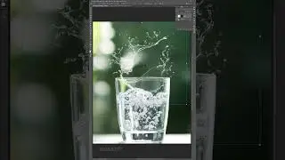 Making Water Splash Transparent in Photoshop #307