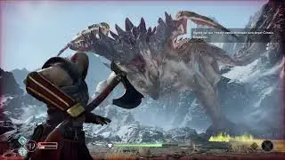 God of War lutando com um dragão