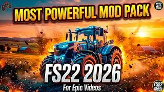 How to Download and Install Mods | Farming Simulator 22 Tutorial - FS22 Mod Pack for YOUTUBE Videos