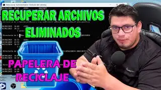Como Recuperar Archivos Eliminados de la Papelera con CMD