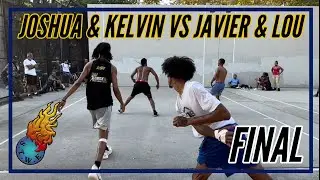 Joshua & Kelvin Vs Javier & Lou - Finals - 52 Park &ldquo;B&rdquo; Doubles Handball Tournament