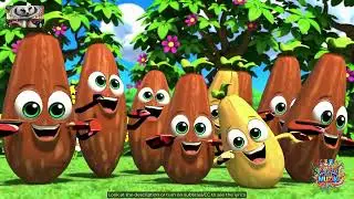 The Wonderful Yam Plant 🎵 English Kids Song about Yams 🎵 Plants Song #EKM
